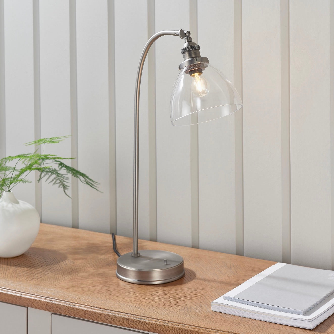 Reena Table Lamp Silver