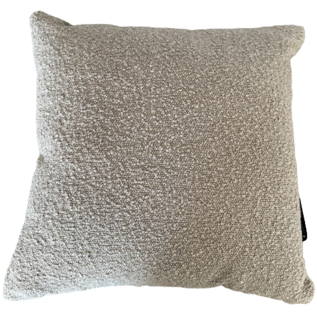 Taupe Boucle Cushion