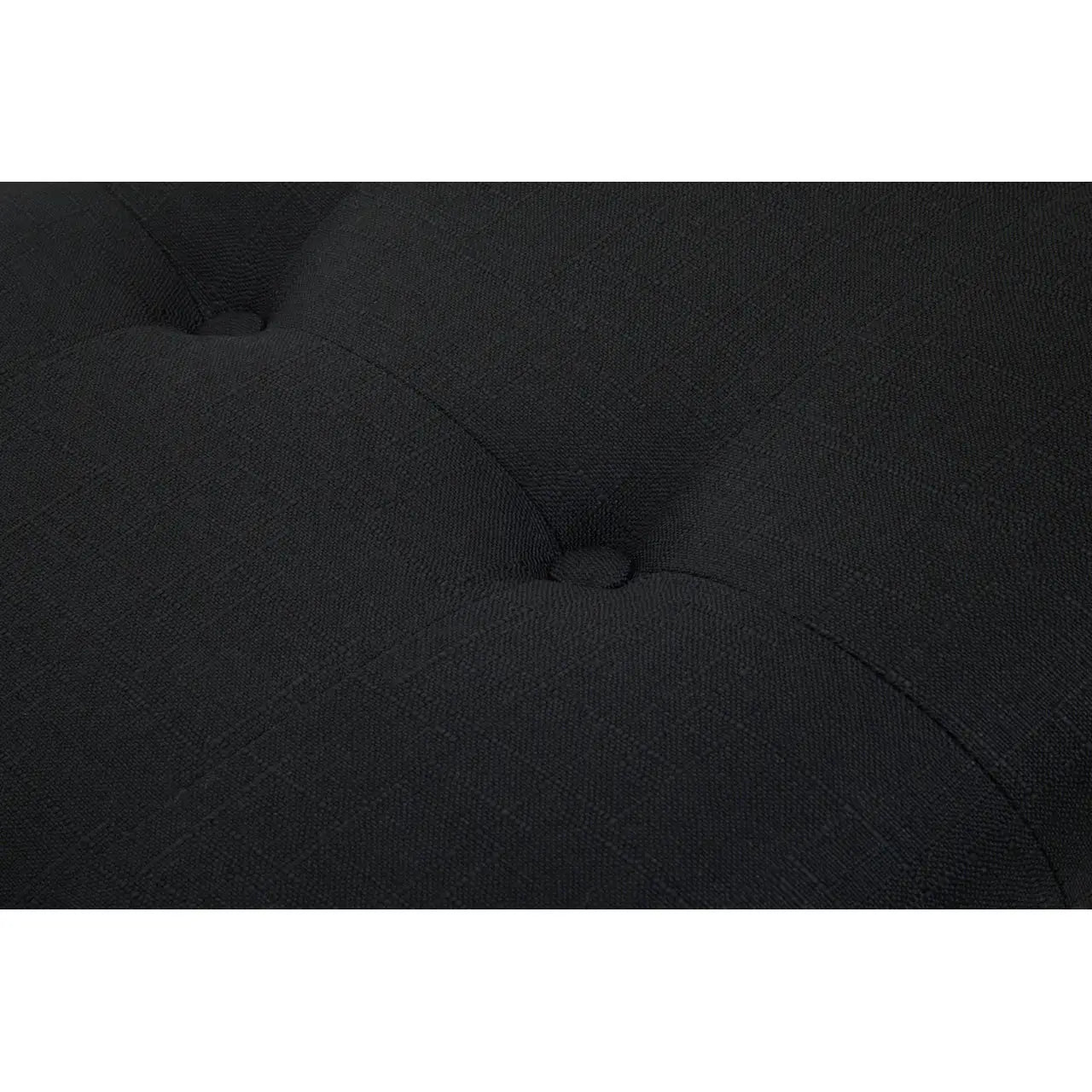 albury-house-interiors-black-studded-chaise-lounge-bench-fabric-close-up