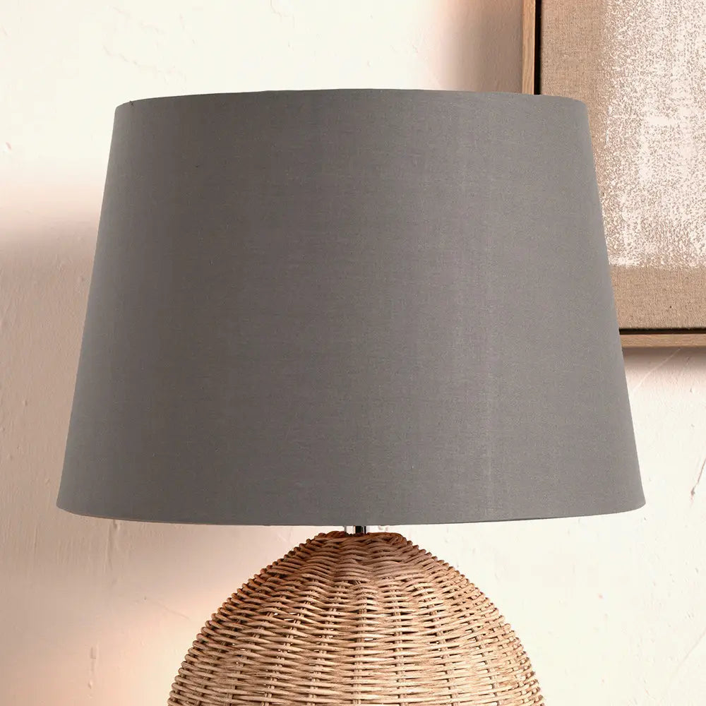 barclay-grey-round-lampshade-at-albury-house-interiors