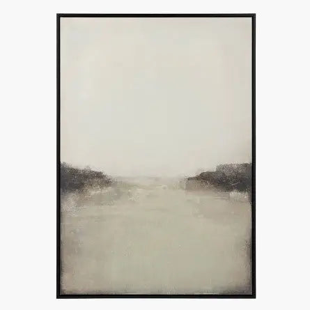 bison-black-framed-astract-canvas-at-albury-house-interiors