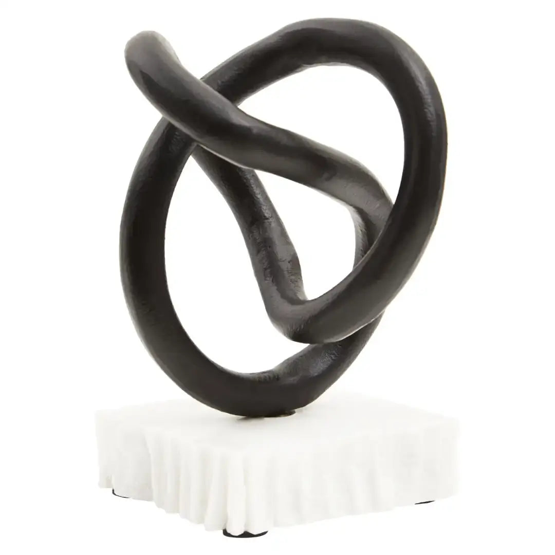 Black Knot Sculpture
