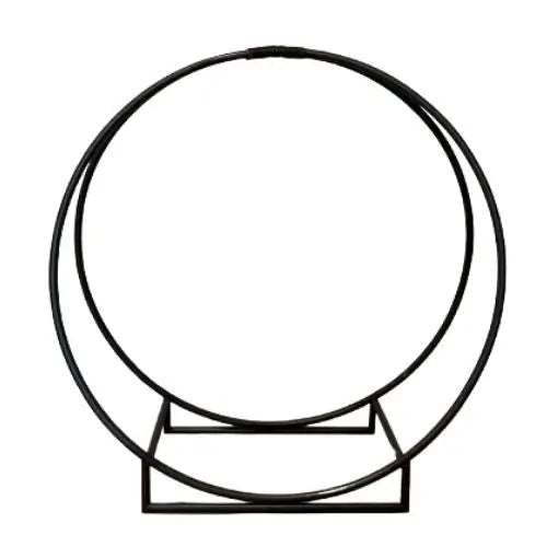 black-metal-circular-shaped-log-holder-at-albury-house-interiors