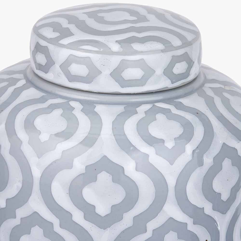 Cassy Ginger Jar Grey