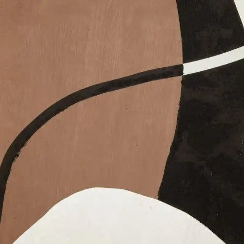 set-of-two-abstract-chocolate-brown-black-and-white-artwork-in-black-pine-wood-frames-at-albury-house-interiors