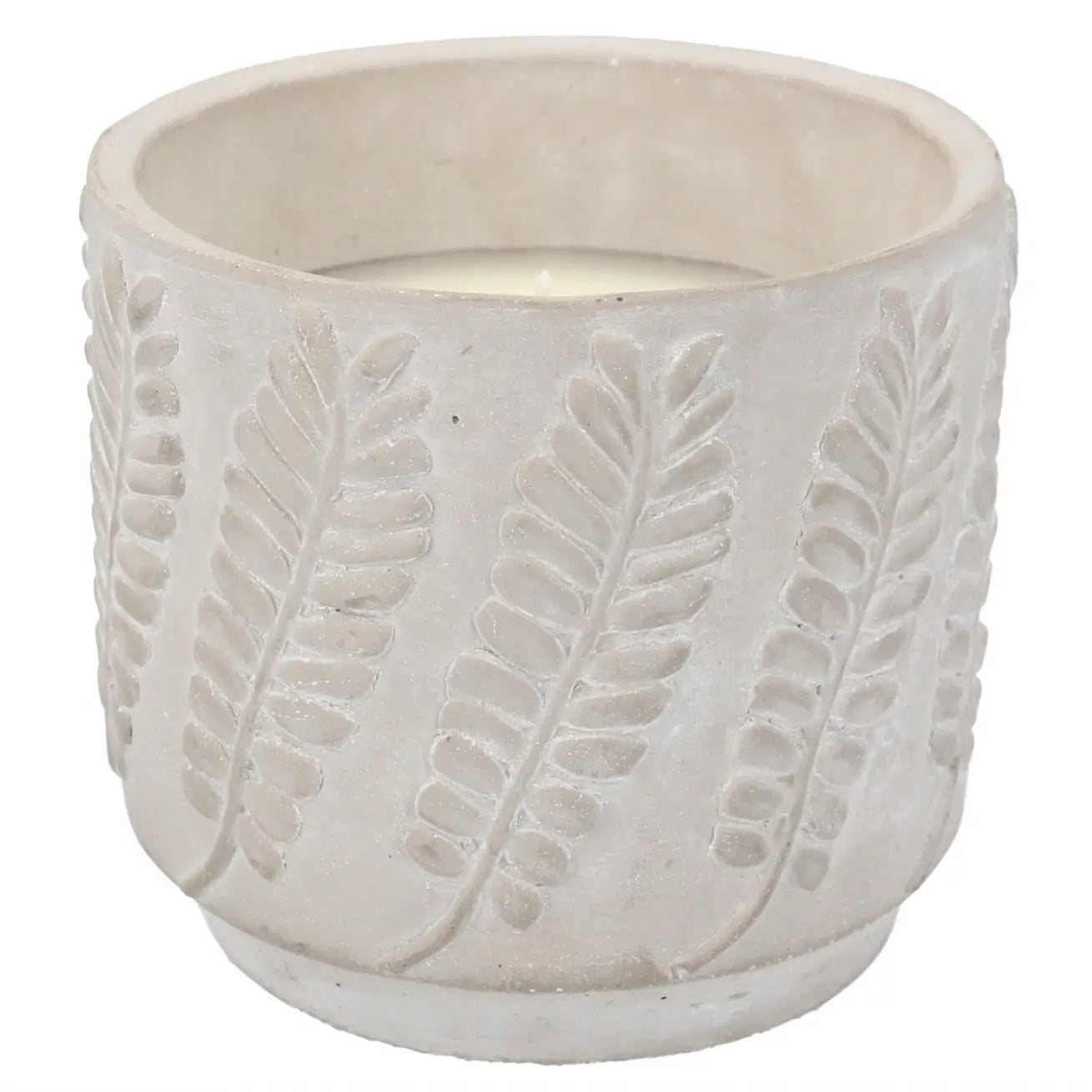 citronella-scented-concrete-leaf-patterned-outdoor-candle-by-gisela-graham-at-albury-house-interiors-essex
