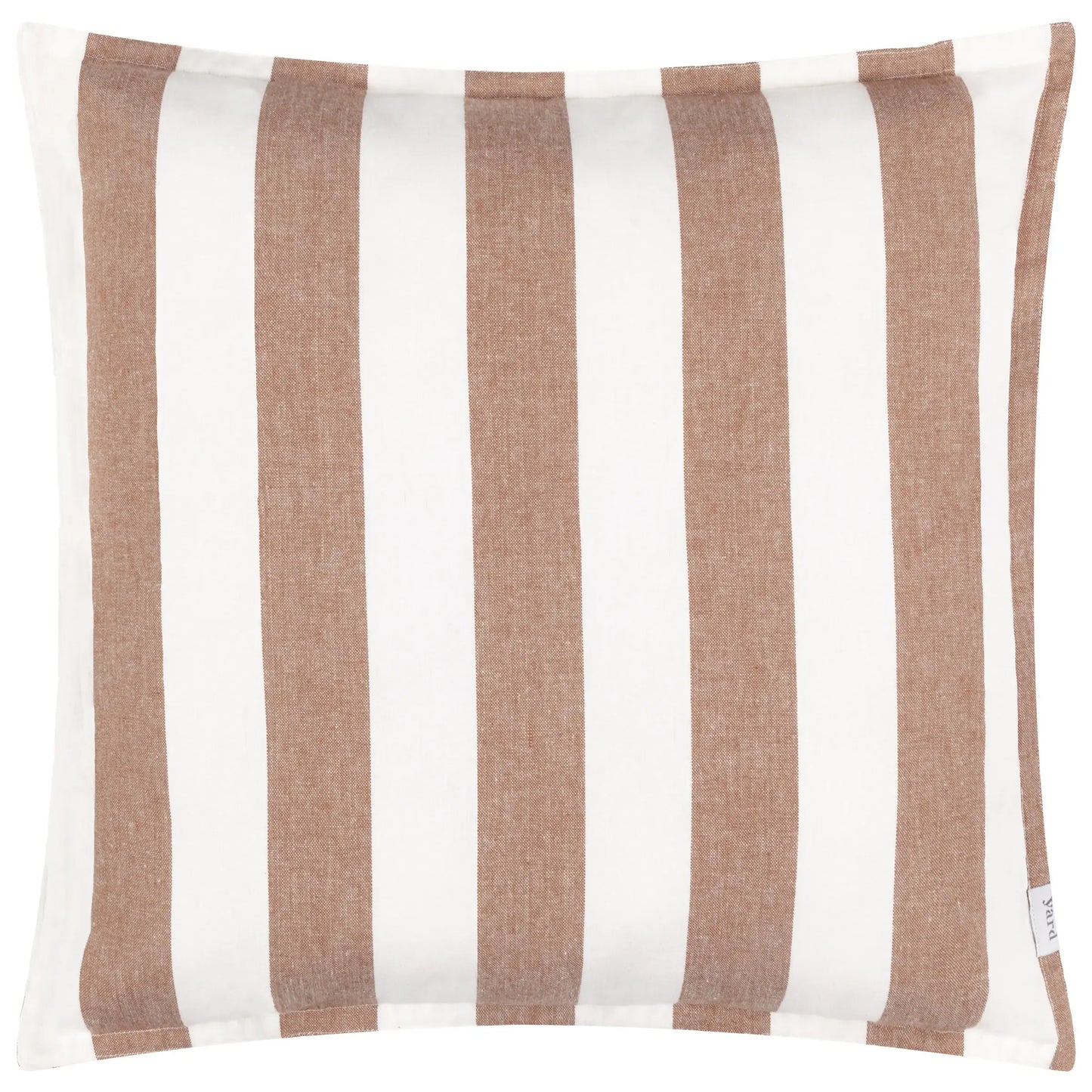 esher-reversible-outdoor-garden-cushion-in-brown-and-white-stripes-with-trimmed-edge-at-albury-house-interiors