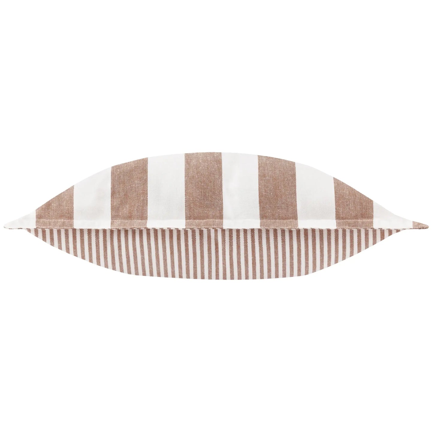 esher-reversible-outdoor-garden-cushion-in-brown-and-white-stripes-with-trimmed-edge-at-albury-house-interiors