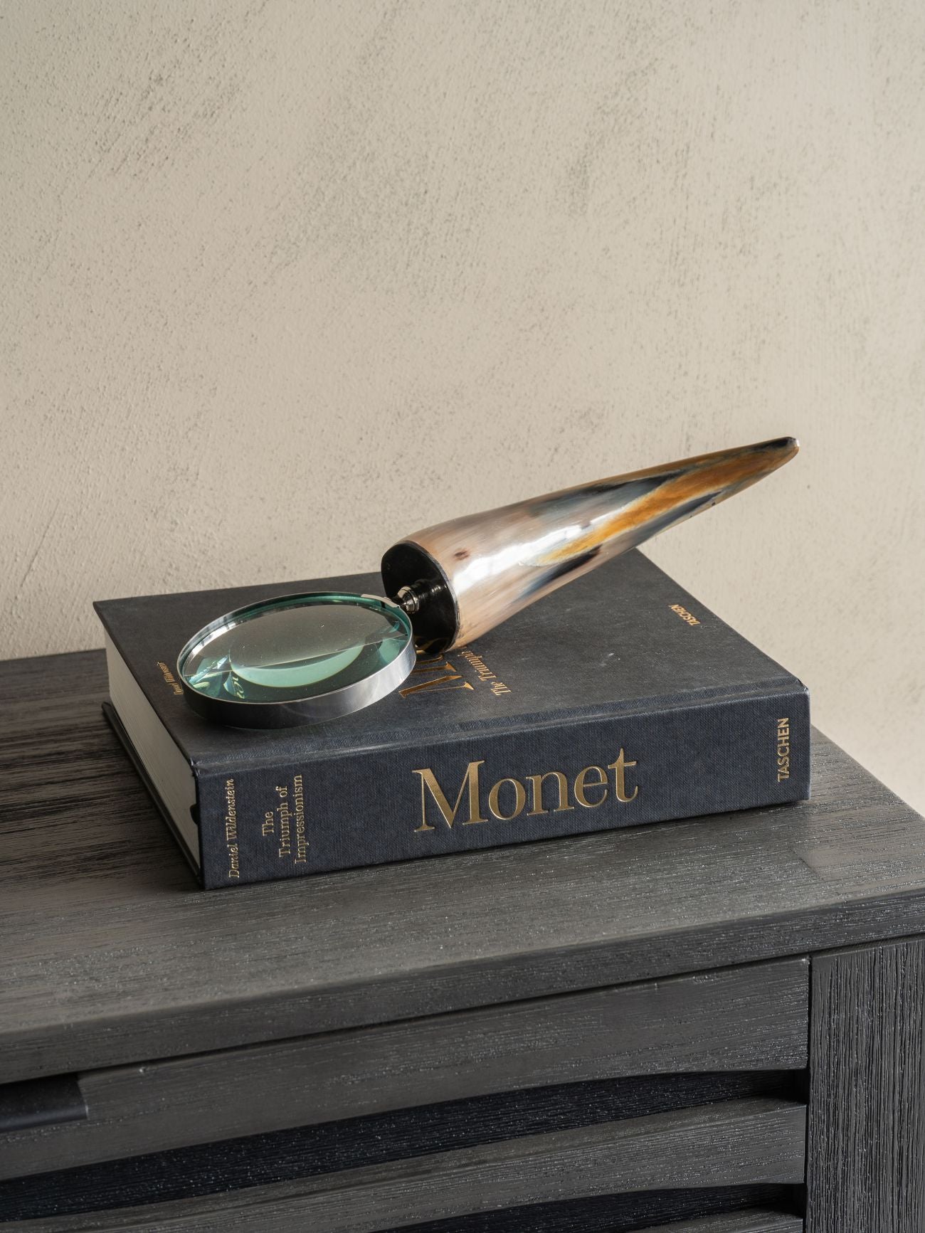 Horn Magnifying Glass
