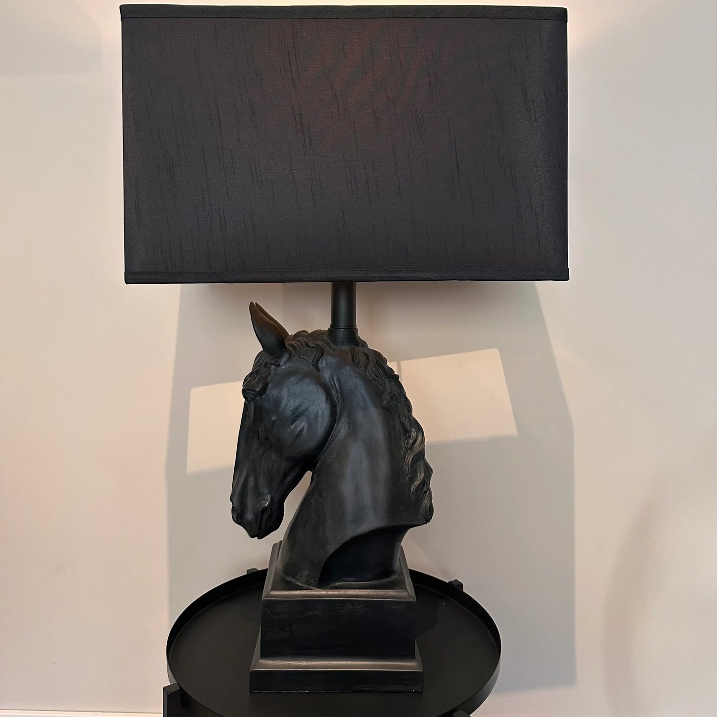 Horse Head Table Lamp