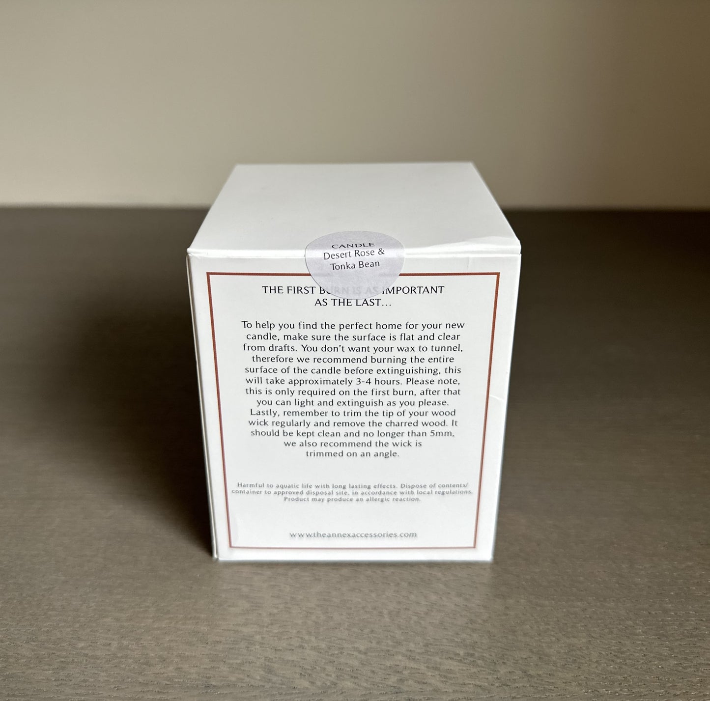 Desert Rose & Tonka Bean 30cl Candle