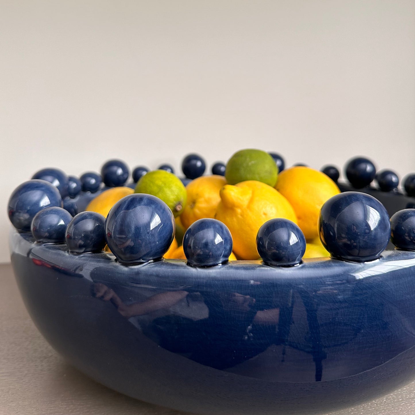 Blue Bobble Bowl