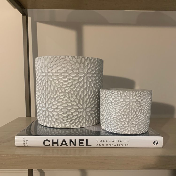 Cement Flower Planter Small