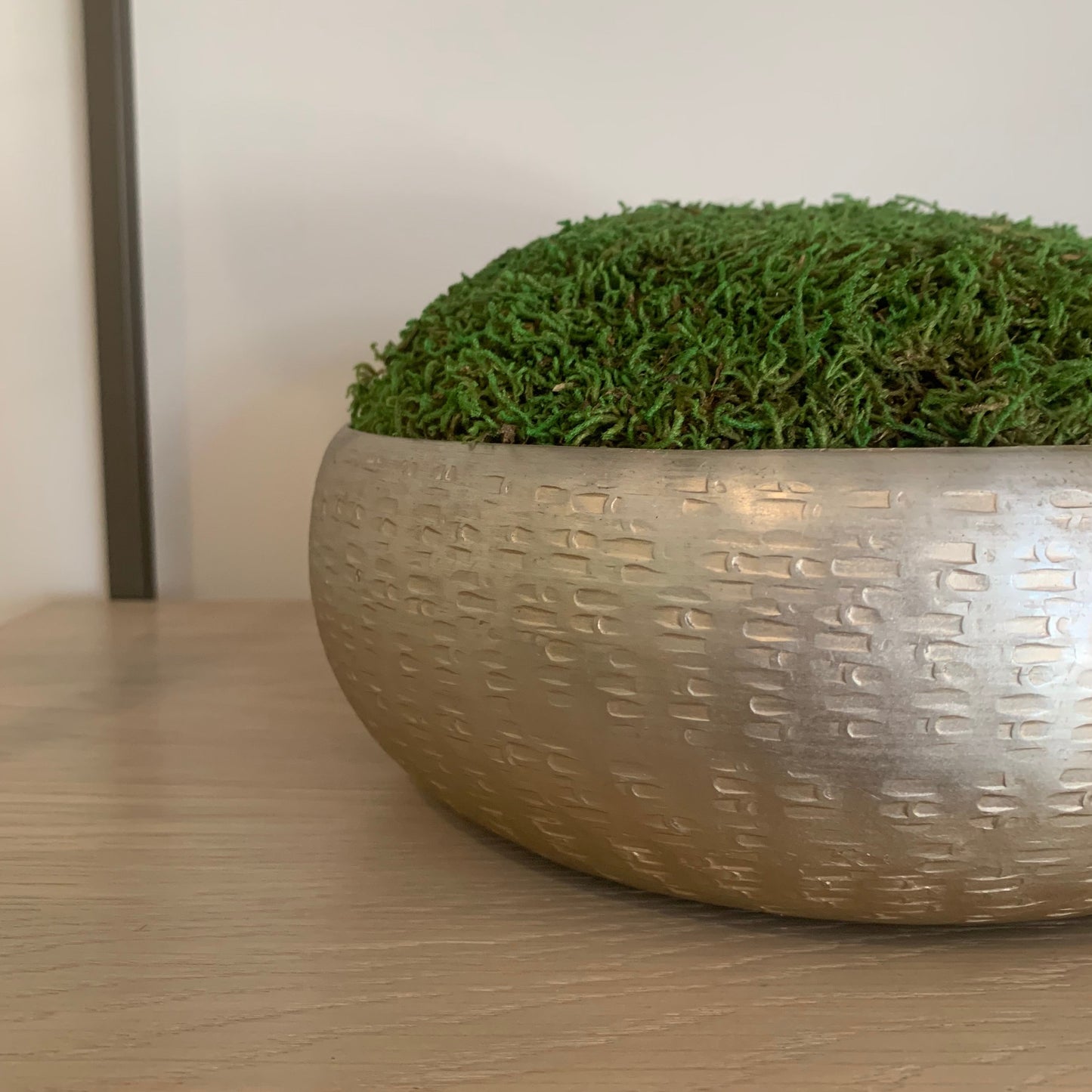 Champagne Natural Moss Bowl