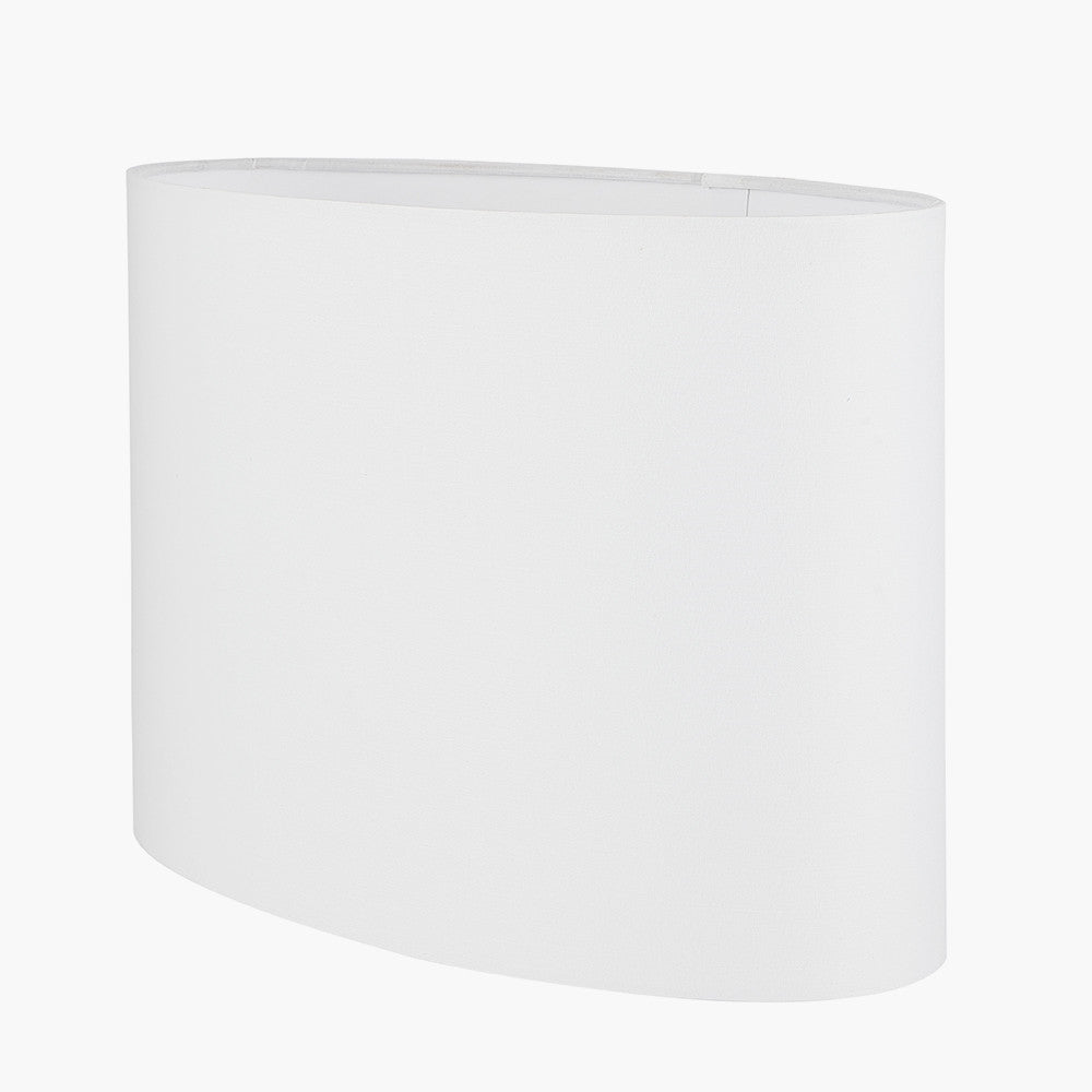 Ivory Oval Shade