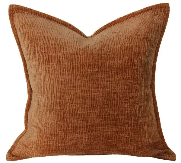 kyriad-soft-chenille-deep-rust-burnt-orange-throw-decorative-bedroom-square-cushion-at-albury-house-interiors-essex