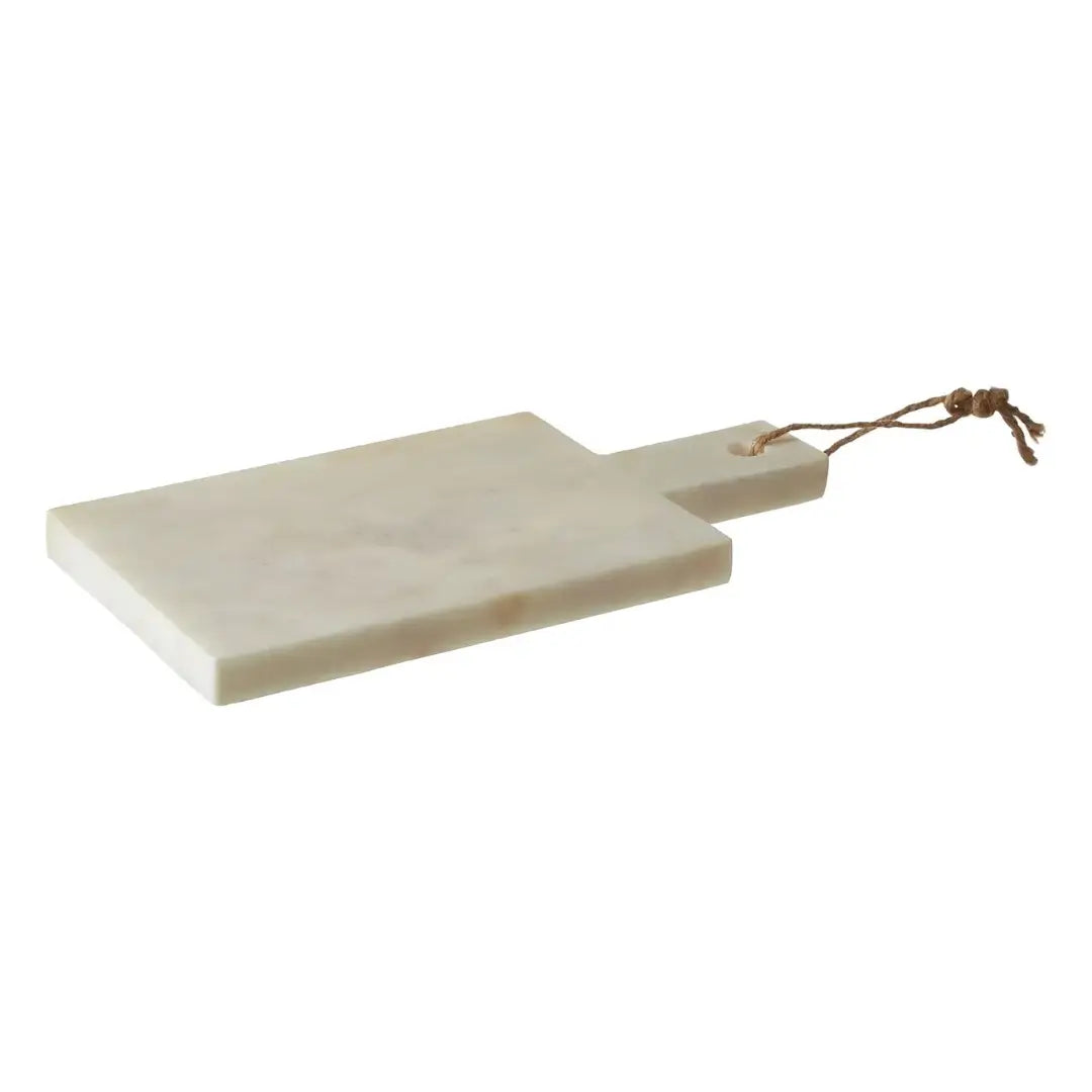 malmo-natutal-white-veined-marble-chopping-serving-paddle-board-with-handle-and-hanging-string-at-albury-house-interiors