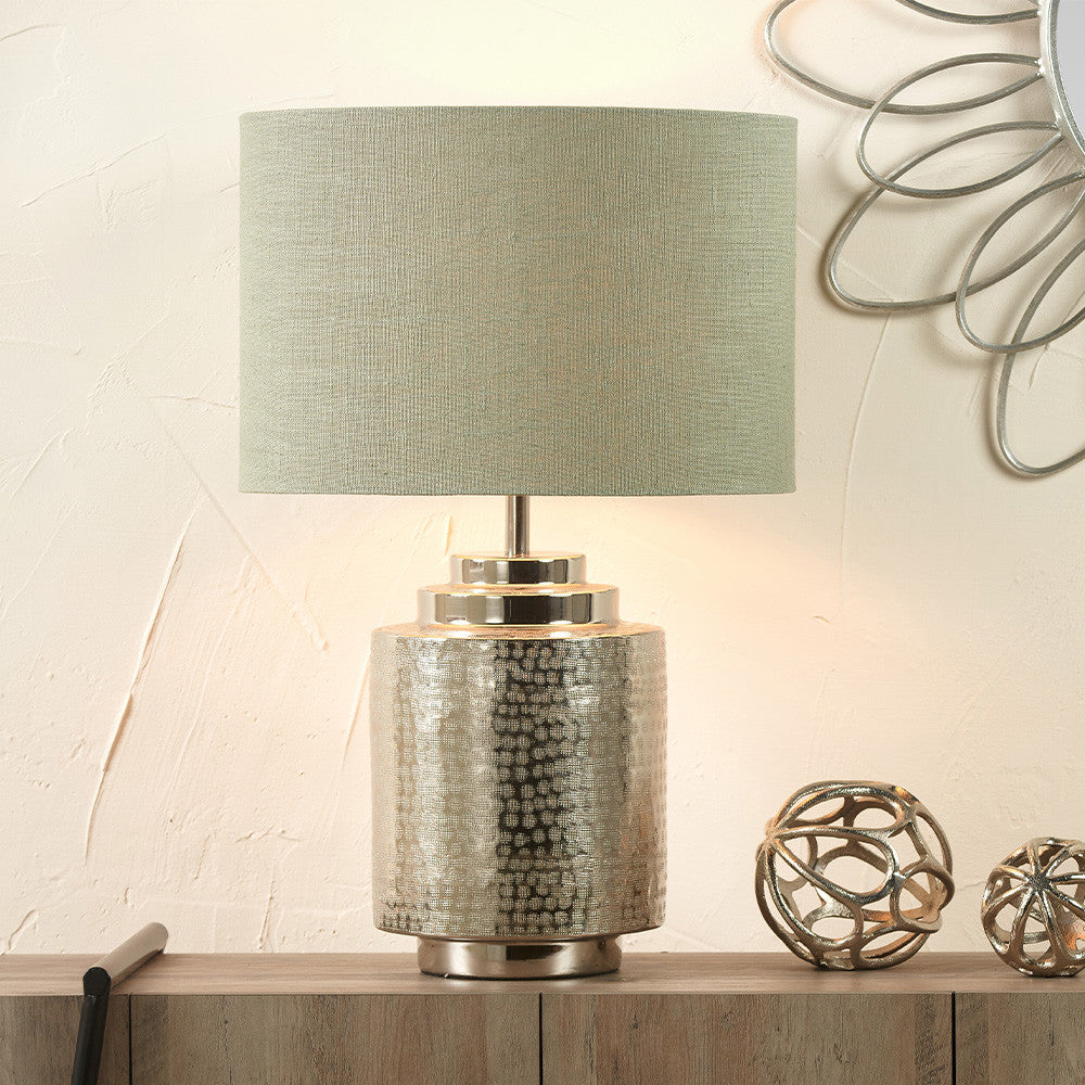 Olive Linen Shade