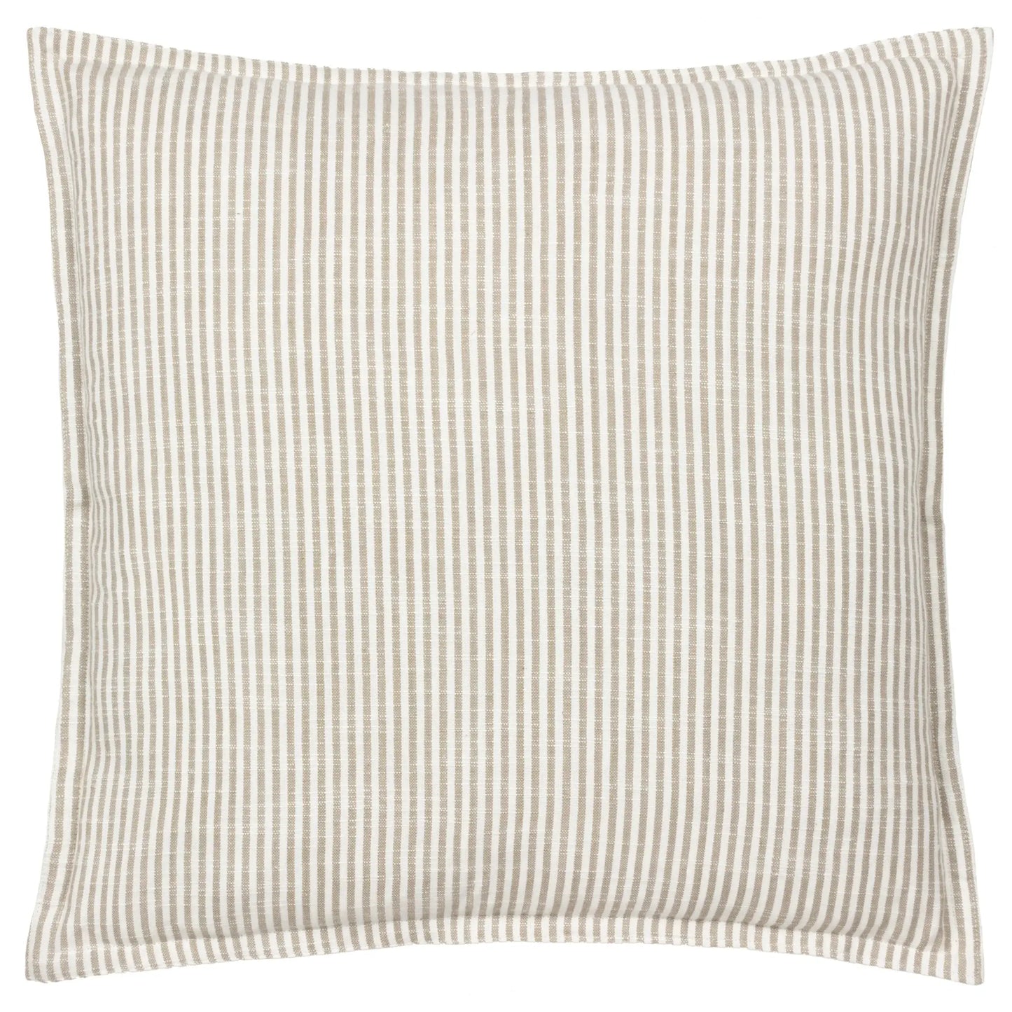 natural-and-white-cotton-square-pinstripe-cushion-with-oxford-refined-edge-at-albury-house-interiors