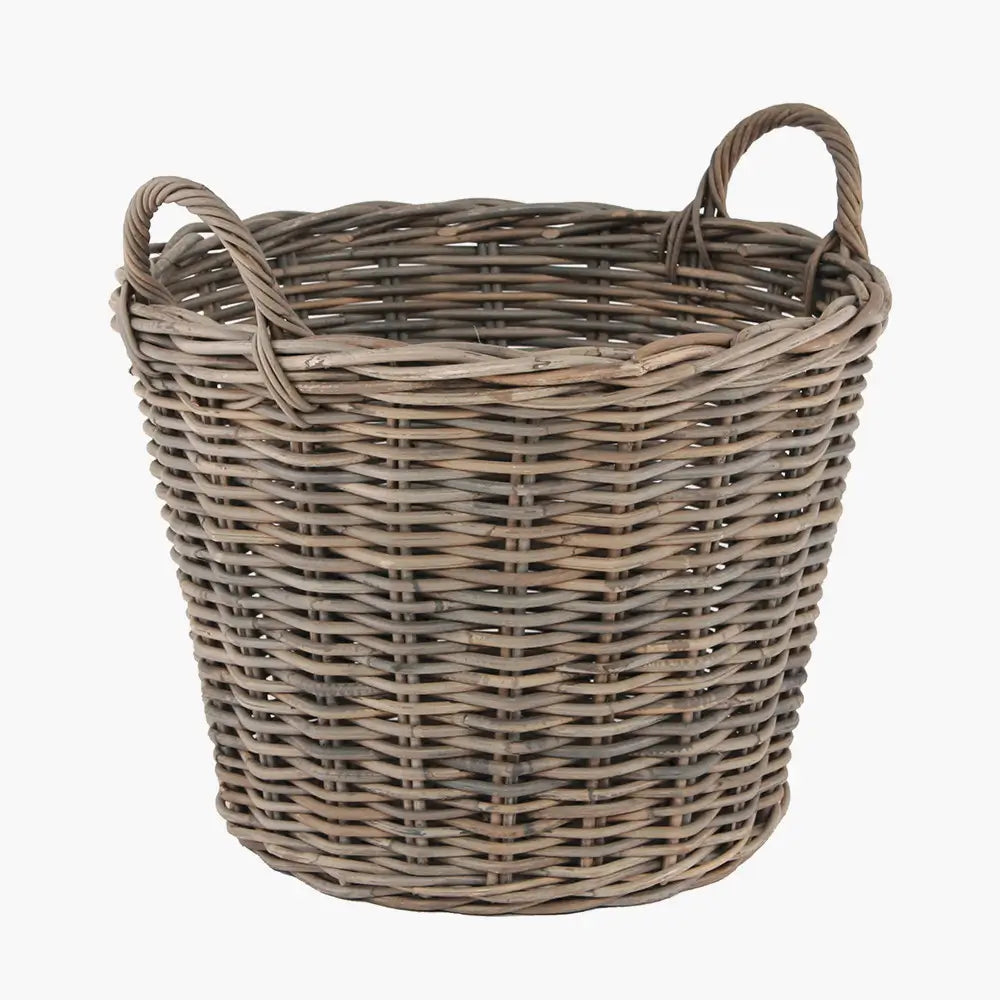 single-round-natural-wicker-ratten-basket-with-handles-available-at-albury-house-interiors