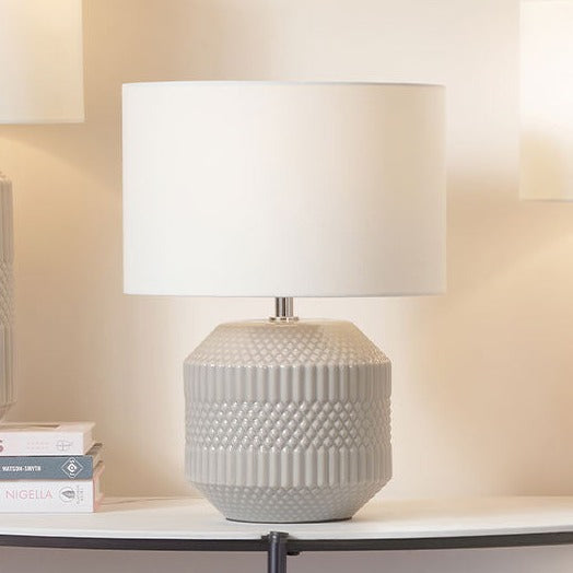 Troyes Lamp Grey