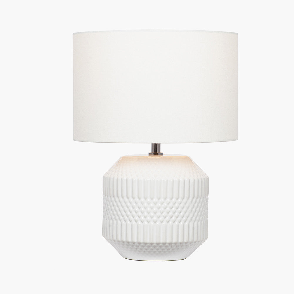 Troyes Lamp White
