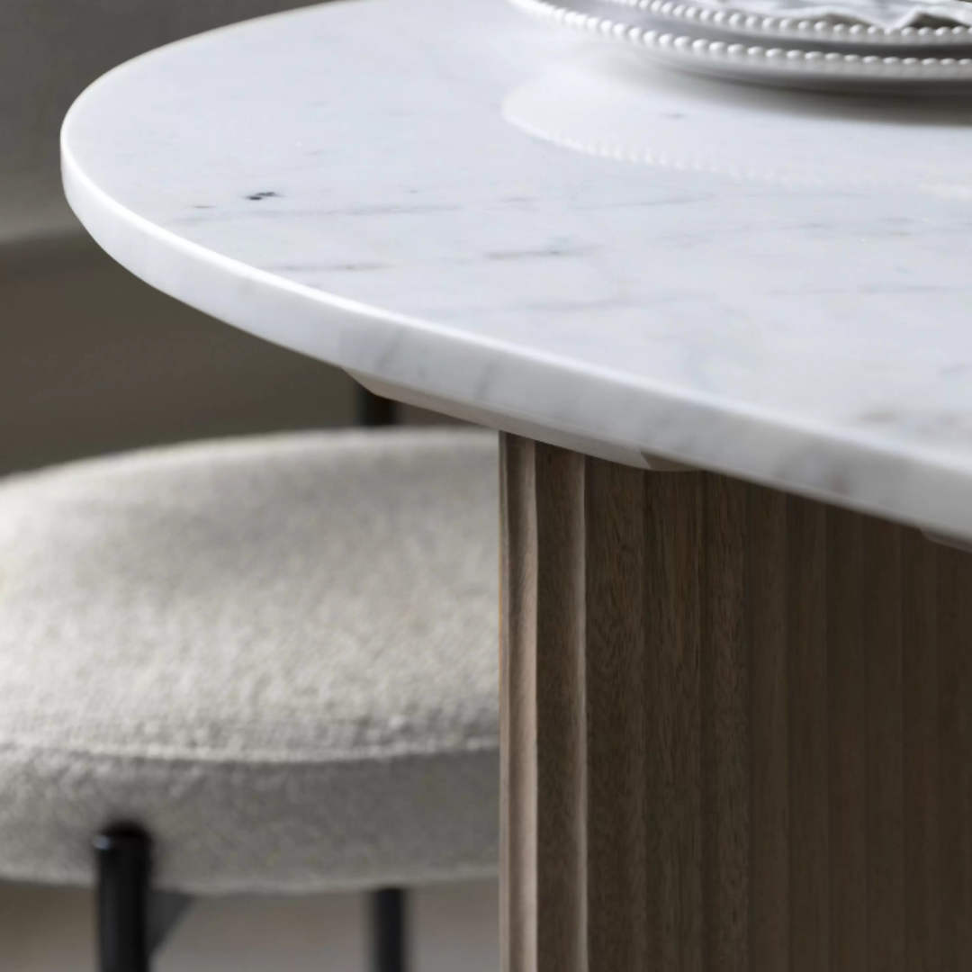 Reeded Dining Table