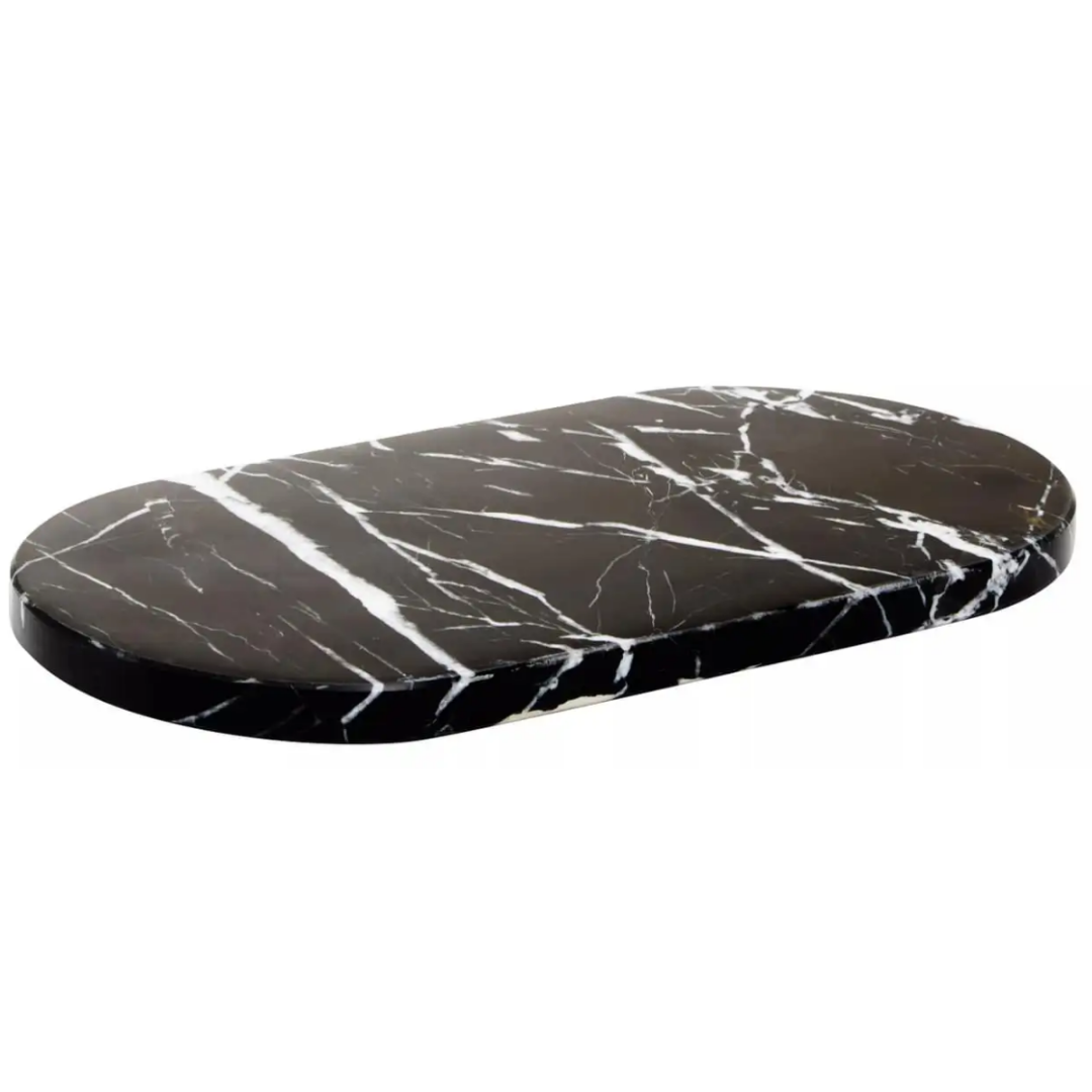 Black Marble Serving Board