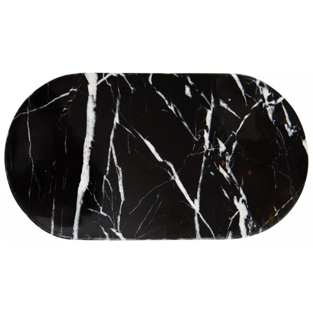 Black Marble Serving Board