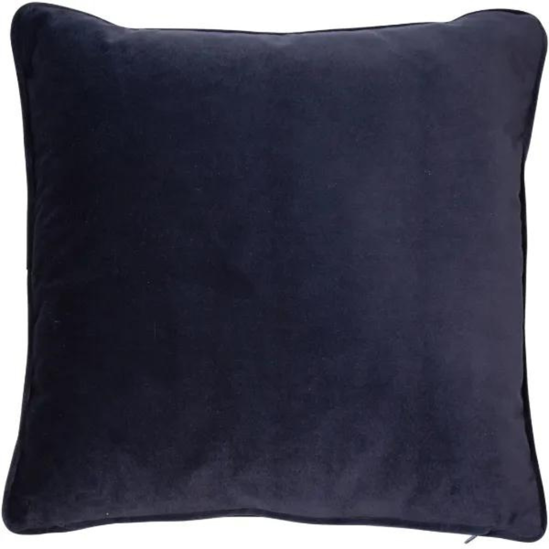 Navy Square Cushion
