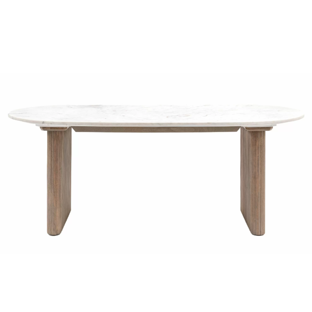 Reeded Dining Table