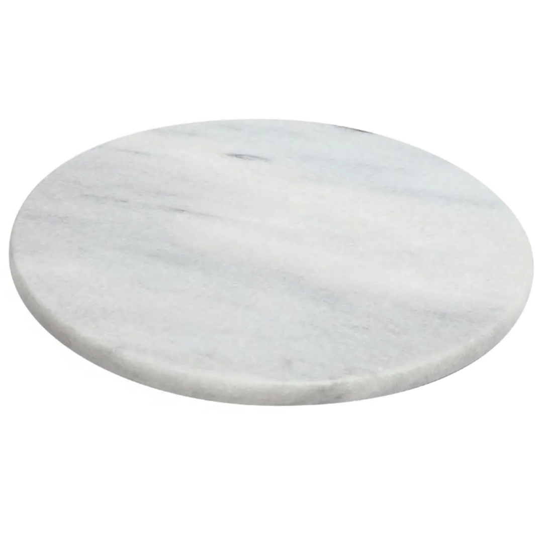 White Marble Lazy Susan