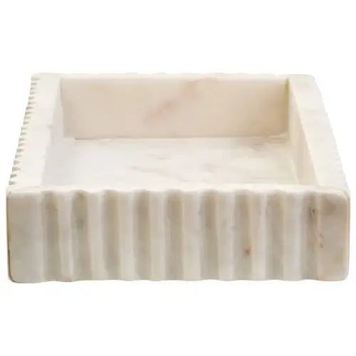 white-fluted-natural-marble-rectangular-tray-at-albury-house-interiors