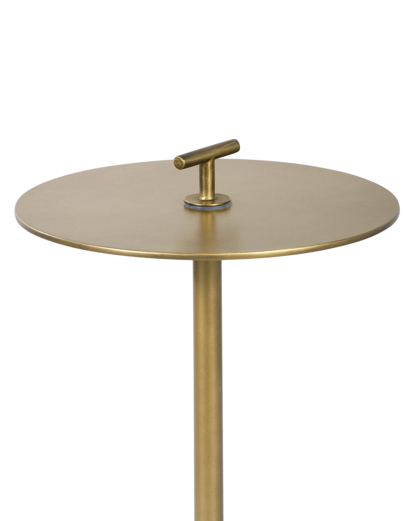 Marble Brass End Table