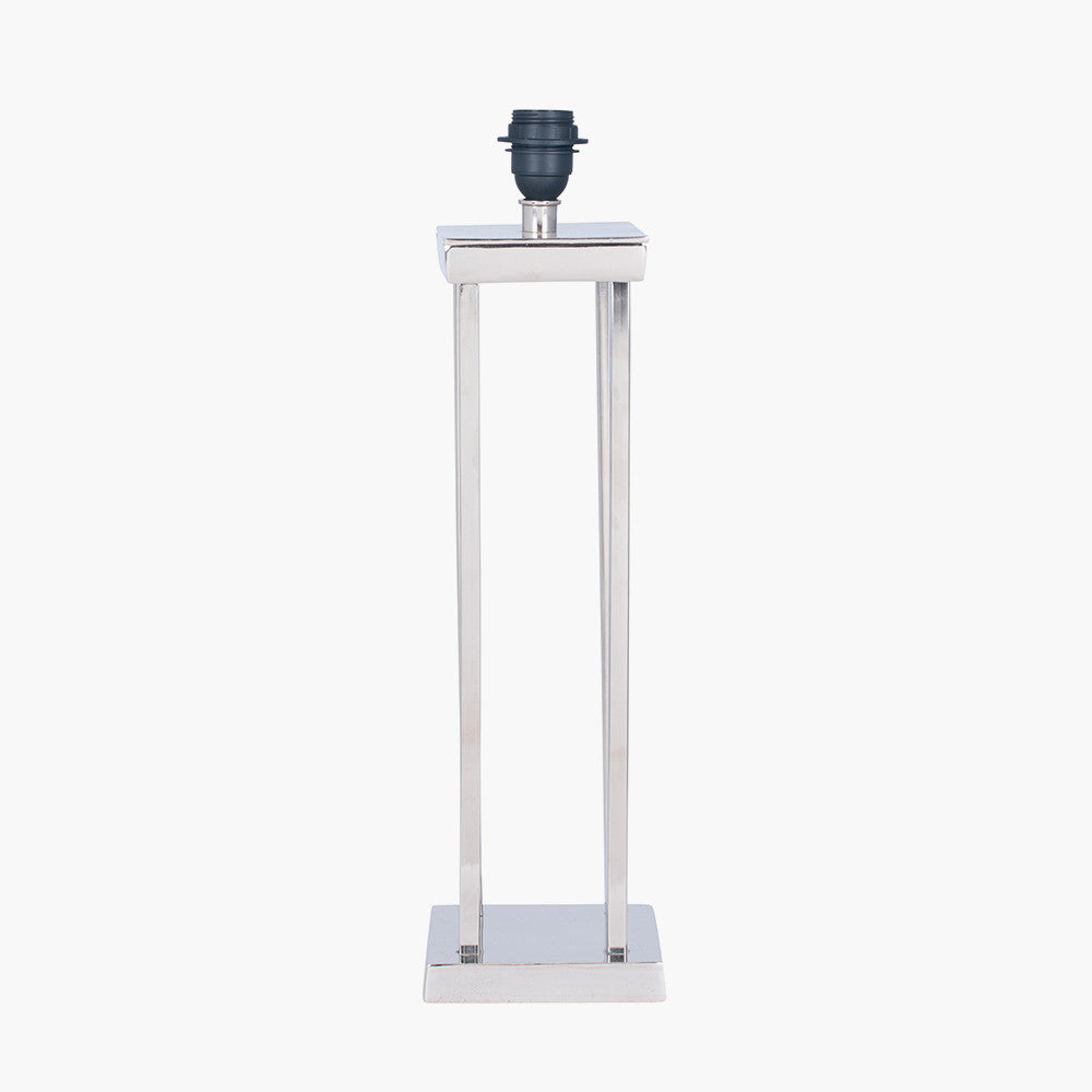 Column Lamp Base Nickel