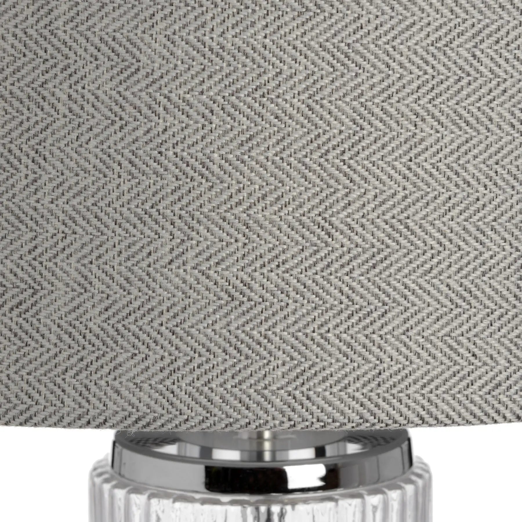 albany-ribbed-glass-silver-chrome-table-lamp-with-grey-chevron-shade--at-albury-house-interiors
