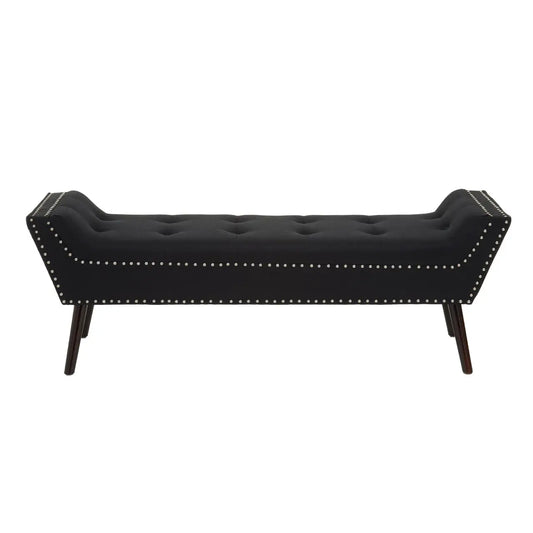 albury-house-interiors-black-studded-chaie-lounge-bench