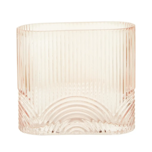 Arches Vase Pink Small