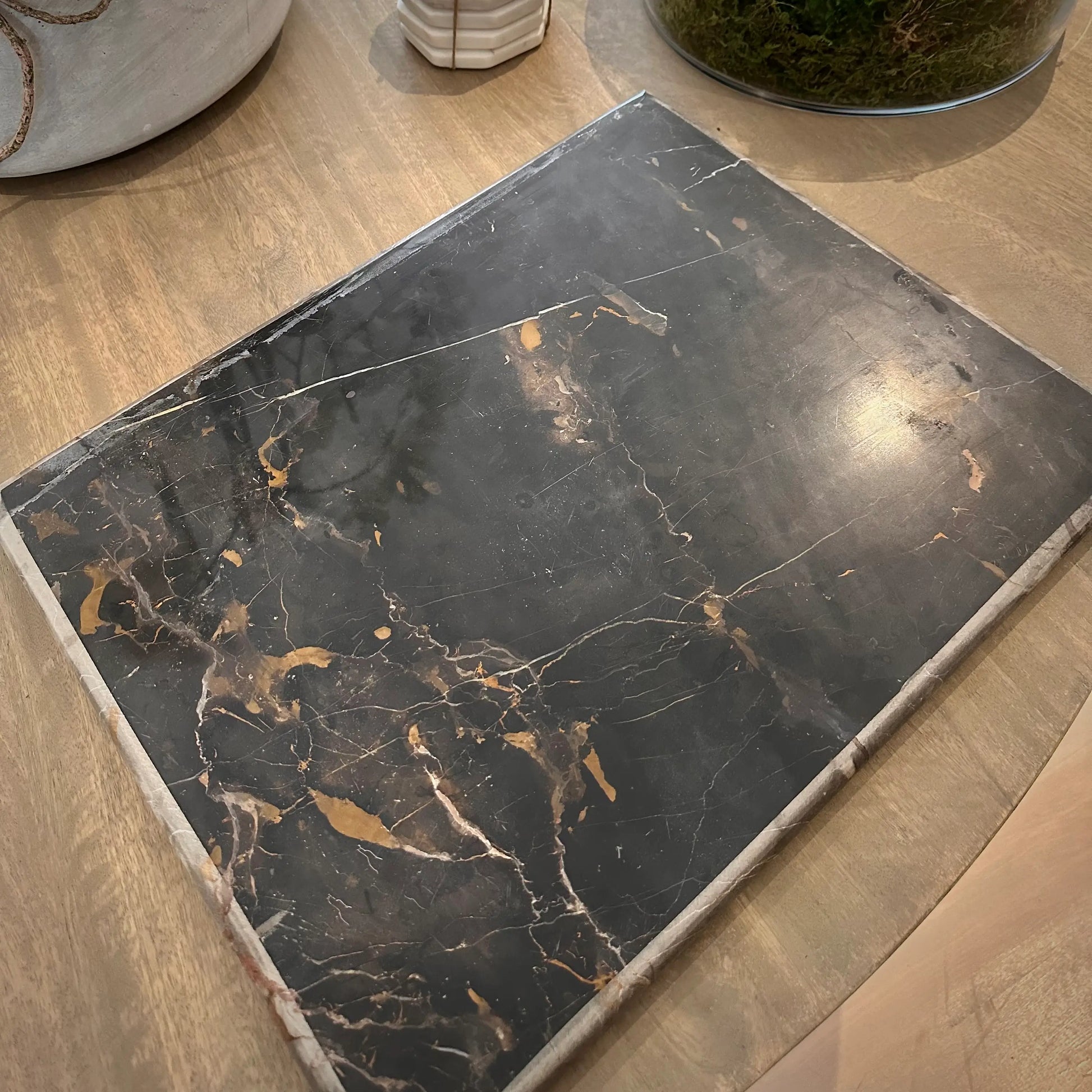 black-gold-white-marble-chopping-serving-board-at-albury-house-interiors