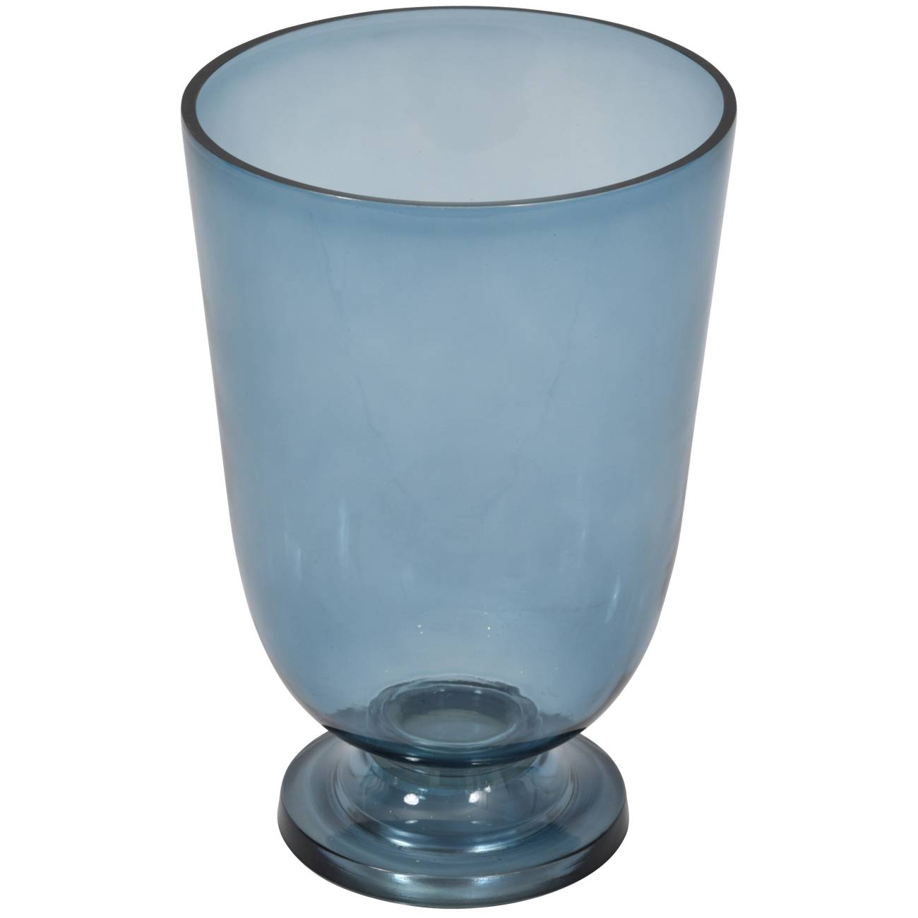 Blue Hurricane Vases