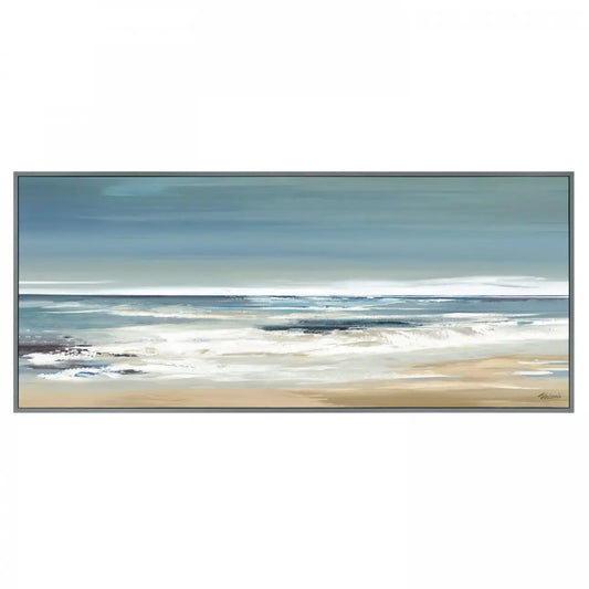 framed-blue-ocean-shoreline-artwork-wall-art-by-valerie-mravyan-at-albury-house-interiors