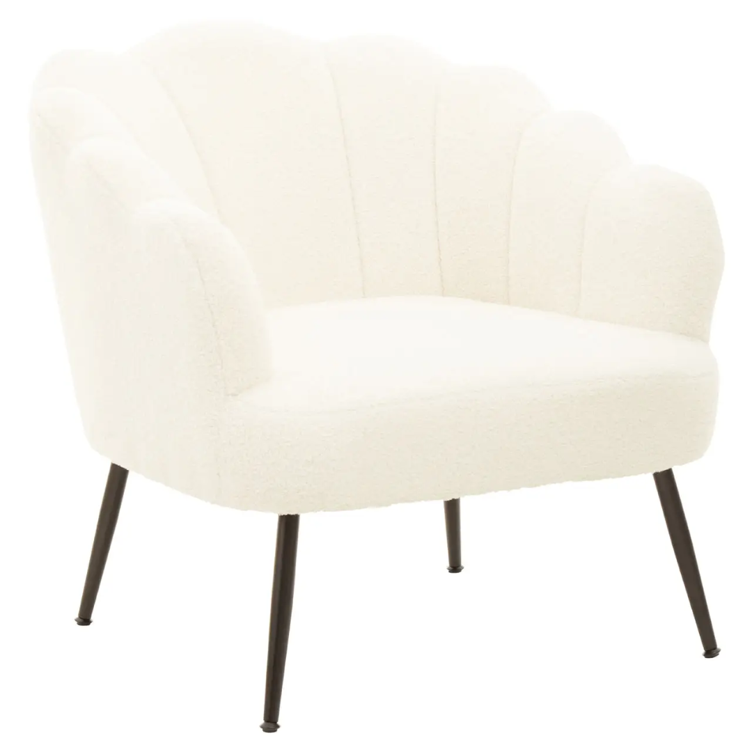 Boucle Shell Chair