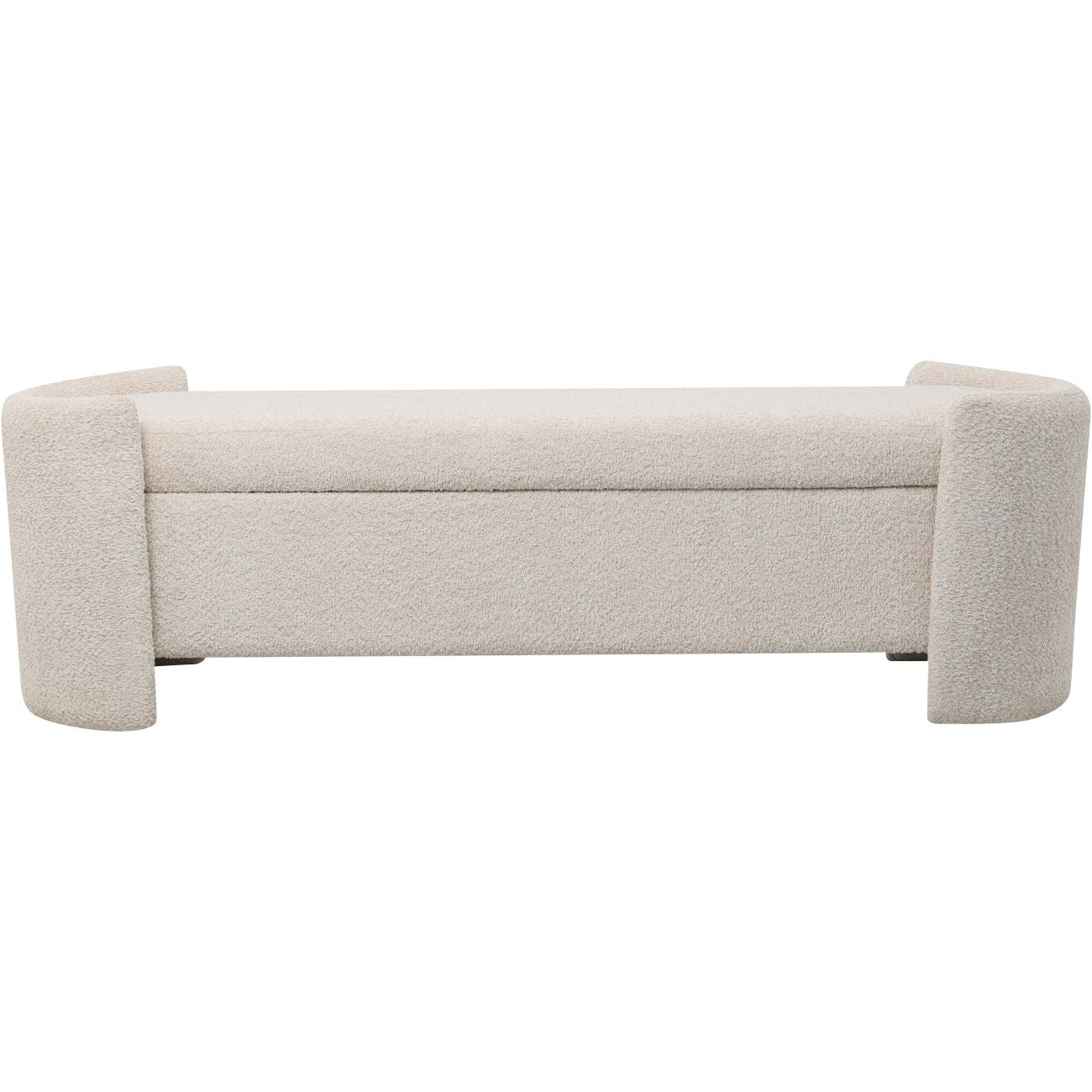 Boucle Storage Bench