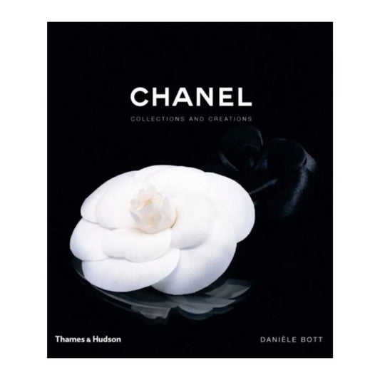 Chanel Collections and Creations black and white hardback designer coffee table book at Albury House Interiors.