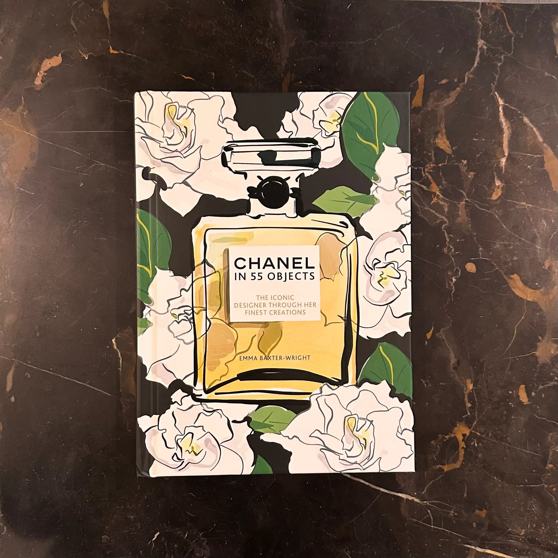 Chanel-in-55-objects-floral-designer-coffee-table-book-at-albury-house-interiors