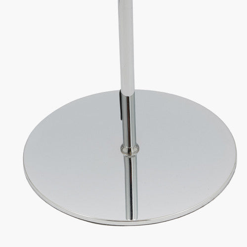 Chrome Orb Floor Lamp