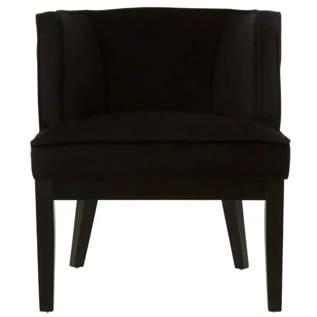 cleo-round-shaped-tub-chair-in-black-plush-velvet-with-piping-and-black-wooen-legs-used-for-dining-tables-and-occasion-chairs-in-bedrooms-and-living-rooms-at-albury-house-interiors-homewares-shop-in-essex