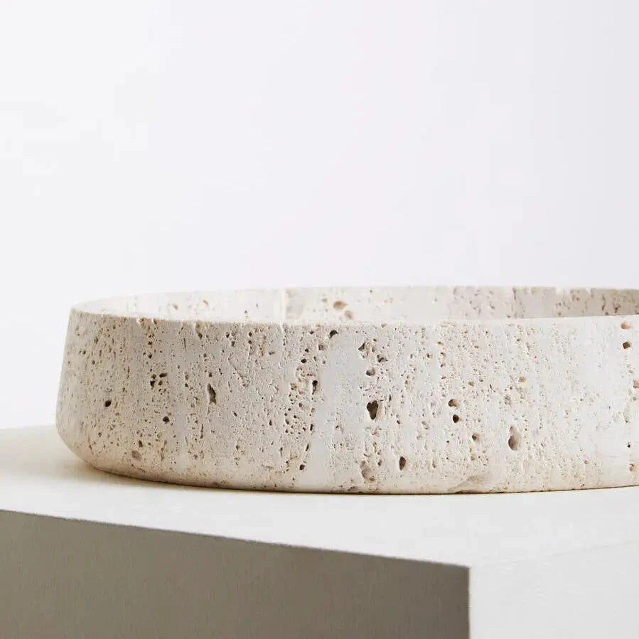 closeup-of-natural-travertine-stone-wide-display-bowl-at-albury-house-interiors