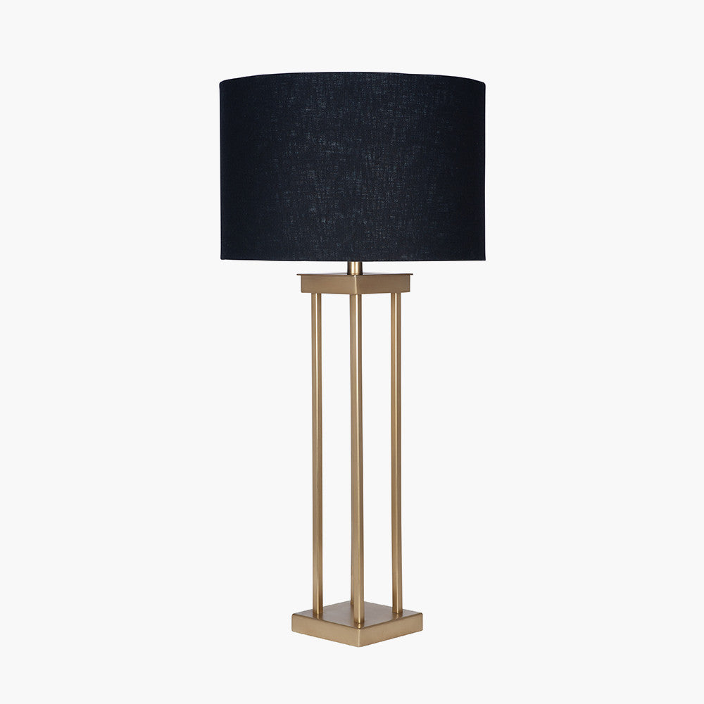 Column Lamp Base Brass