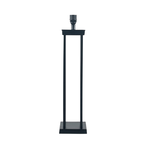 Column Lamp Base Black